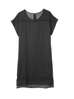 ＰＪ／シフォン切り替えワンピ/オフホワイト