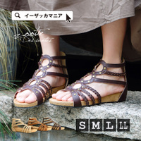 アンティークスタッズ グラディエーターサンダル