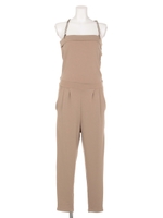 テーパードベアコンビネゾン/ブラック