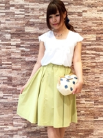 メモリーフレアースカート/ネイビー