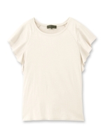 ラッフルスリーブプルオーバー/ホワイト(001)