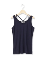 ◆三つ編み使いタンクトップ/オレンジ(067)