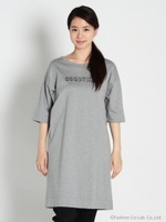 GOOD TIME ロゴワンピース/オフホワイト