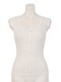 【フライヤーコーデ着用アイテム】BACKレースアップニットTOP/WHT