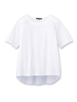 ギザリヨセル天竺プルオーバー/ホワイト(001)