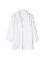 スキッパーブラウス/ホワイト(031)