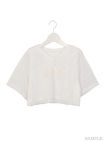 BAD GIRLメッシュT/ブラック