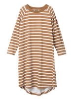 STRIPED DRESS/ベージュ