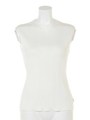 【BED&BREAKFAST】COTTON MODAL Sleeveless/WHITE