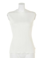 【BED&BREAKFAST】COTTON MODAL Sleeveless/WHITE