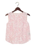 ●JOC フラワー PT ウシロPEP ブラウス　/　花柄/LT.Pink