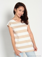 バッククロスボーダーTOPS/ネイビー