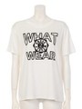 ”ＷＨＡＴ　ＷＥＡＲ”Ｔ−ｓｈｉｒｔ/ホワイト