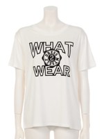 ”ＷＨＡＴ　ＷＥＡＲ”Ｔ−ｓｈｉｒｔ/ホワイト