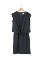 ツイストジョーゼットワンピース/カーキ(027)