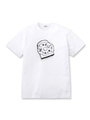 トーストプリントTシャツ/ホワイト(001)