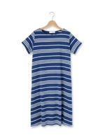 ランダムピッチワンピース/ネイビー(393)