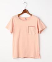 USAコットンクルーポケットTシャツ