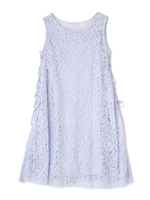 《EDIT COLOGNE》サイドレースアップワンピース/ブルー(110)