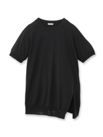 サイドスリットニットプルオーバー/サンドベージュ(053)