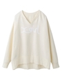 REVERSIBLE SWEAT TOP/ホワイト