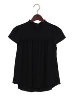 ★JOC スタンドフリル ブラウス/Black