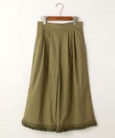 フリンジガウチョパンツ