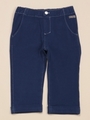 【OUTLET】ストレッチカットツイル５分丈パンツ/オフホワイト