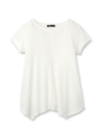 天竺ロングプルオーバー/ホワイト(001)