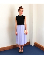 【ANAP】プリーツスカート/ライトピンク(009)