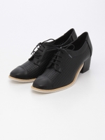 パンチオックスフォードシューズ/CAMEL