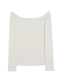 【O】テレコスクエアN TOP/WHITE