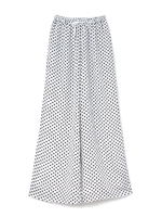 ドットパジャマパンツ/ホワイト