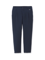 ギンガムサッカーアンクルパンツ/チャコールグレー(414)