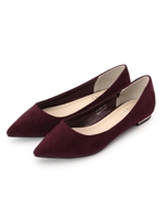 ポインテッドフラットシューズ/ボルドー(064)