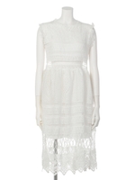 レースワンピース/White