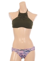 【nuckle market second story】ハイネック無維ブラストーンプリントパンツ/ホワイト