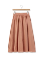 綿ローンスカート/レンガ(069)