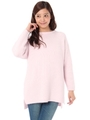 【AZUL ENCANTO】アンゴラ入チュニック/L/PNK