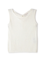 バックシャンニットノースリニット/ホワイト(031)