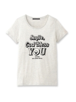 RITA JEANS TOKYO スマイルロゴTシャツ/ダークグレー(013)