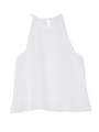 CROPPED FLARE TOPS/NVY