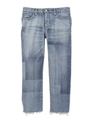 【X-girl Jean】CUT OFF TAPERED JEAN/ライトインディゴ