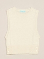 16s/2 KNITベスト/生成