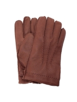 Deerskin leather glove/ブラウン(042)