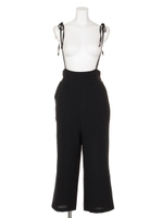 【LATINA】サス付きタック入りパンツ/BEG