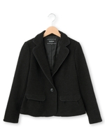 ツイードテーラードジャケット/ライトベージュ(051)