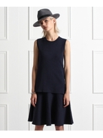 ニットコンビワンピース/グレー(812)