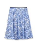 ニュアンストロピカルスカート/ブルー(192)