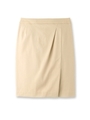 フロントスリットスカート/ベージュ(052)